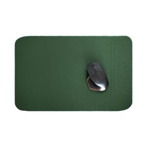 Majilis Soft Small soft leather deskpad with mouse